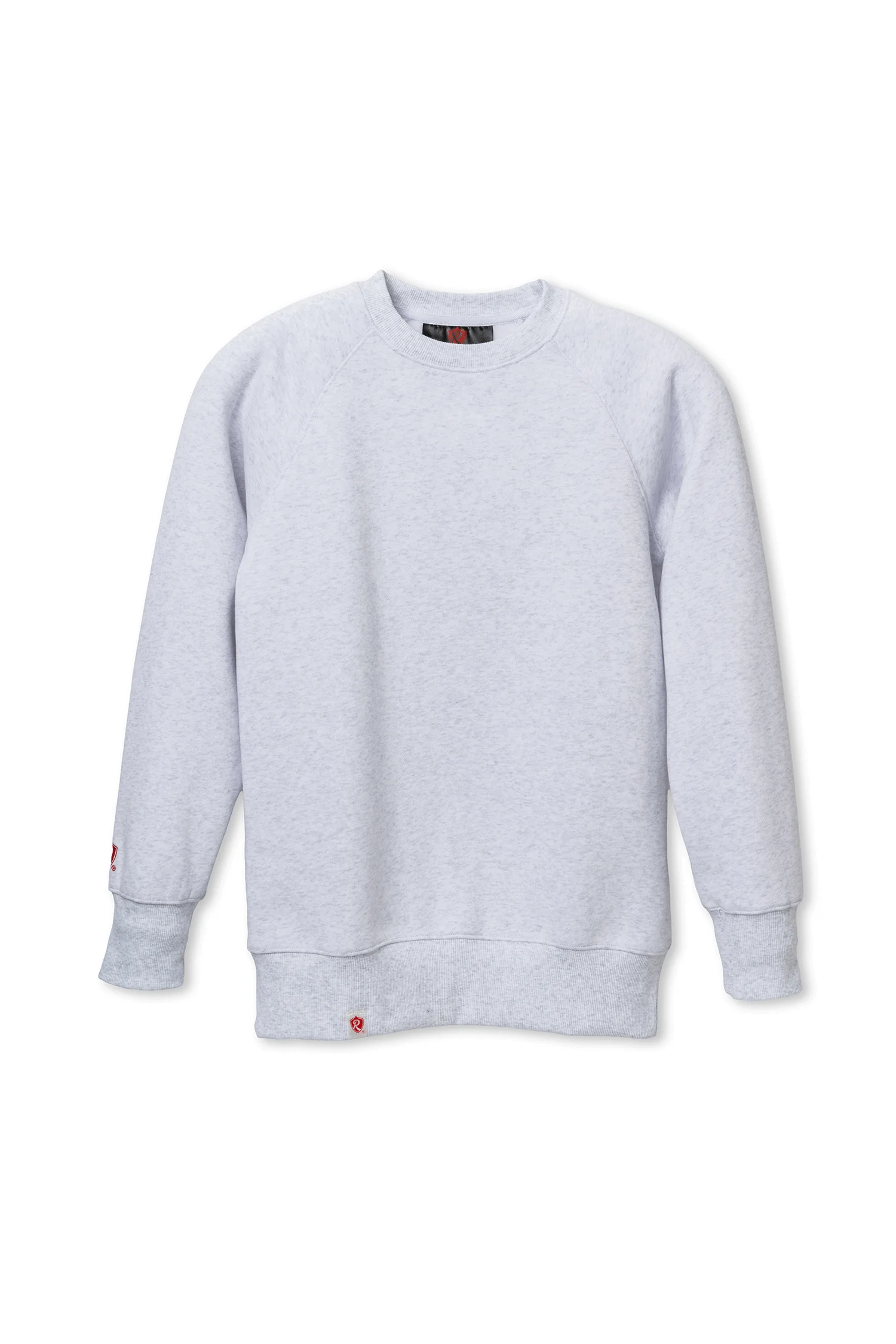 Crewneck Lysegrå - Front