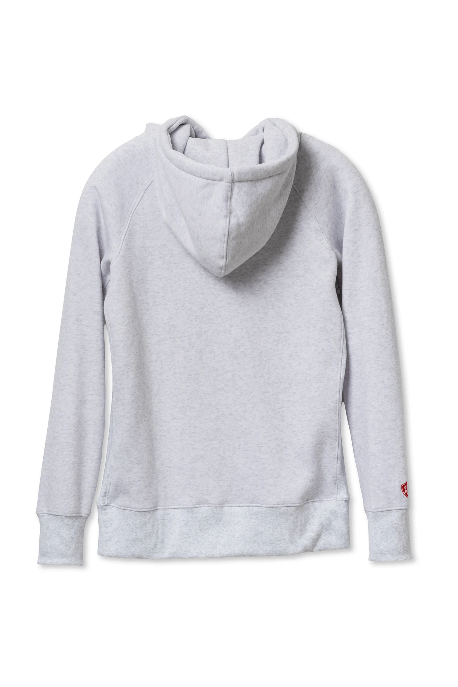 Hoodie Lysegrå - Bak