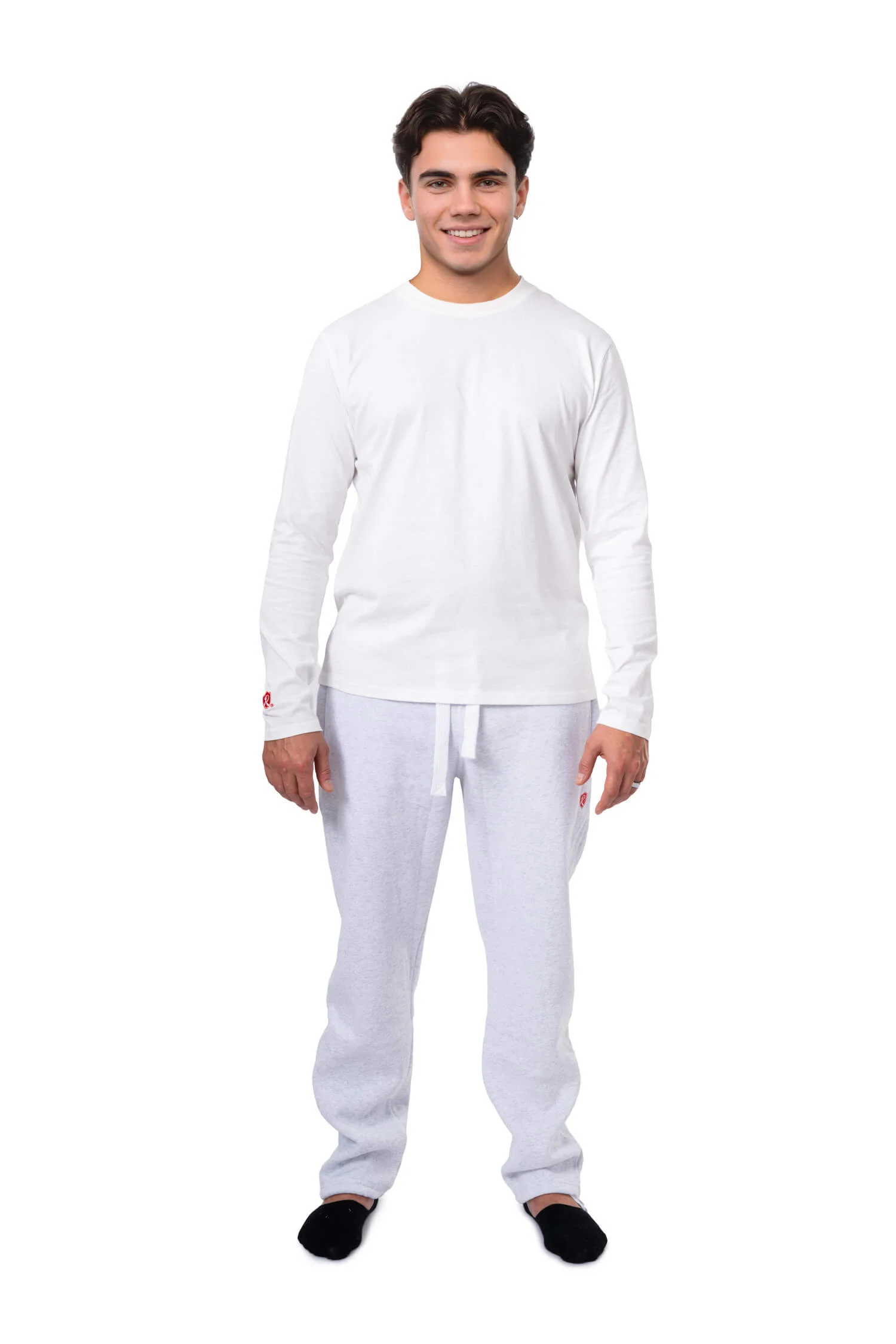 Longsleeve - Modell Hvit Unisex